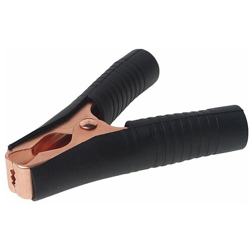 Зажим крокодил 90 мм черный вымпел 257₽