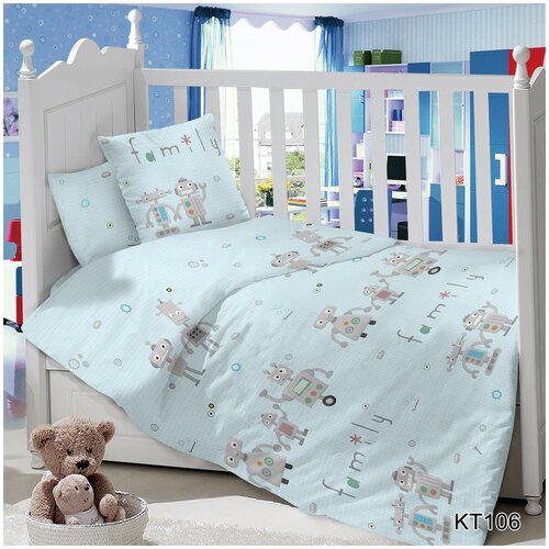 Лайм Тайм Постельное белье Роботы