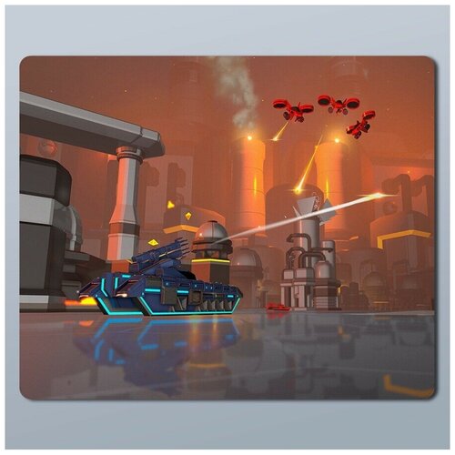 Коврик для мыши с принтом игры VR Battlezone - 1253 коврик для мыши с принтом игра vr troopers 9985