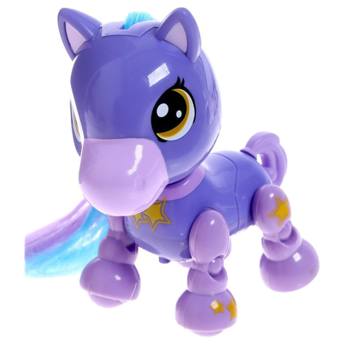 Развивающая игрушка Zabiaka Моя лошадка, 6248037, фиолетовый