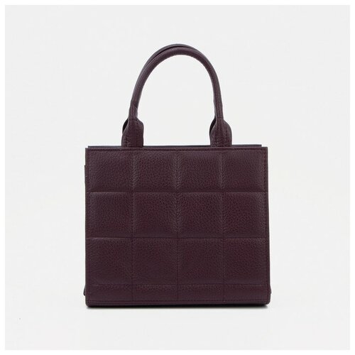 фото Тоут, отдел на молнии, наружный карман, длинный ремень, цвет бордовый textura