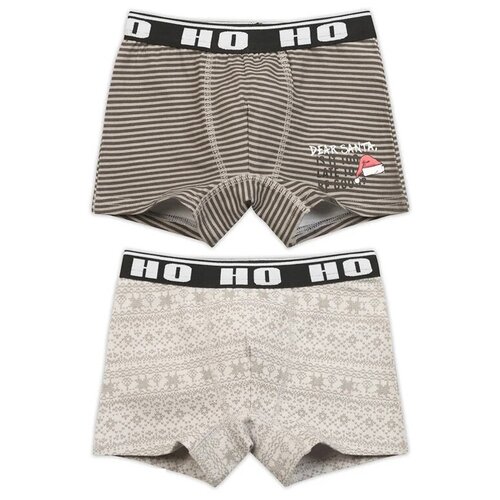 фото Трусы для мальчика pelican buhb3870(2), размер 2, серый/серый (серый)