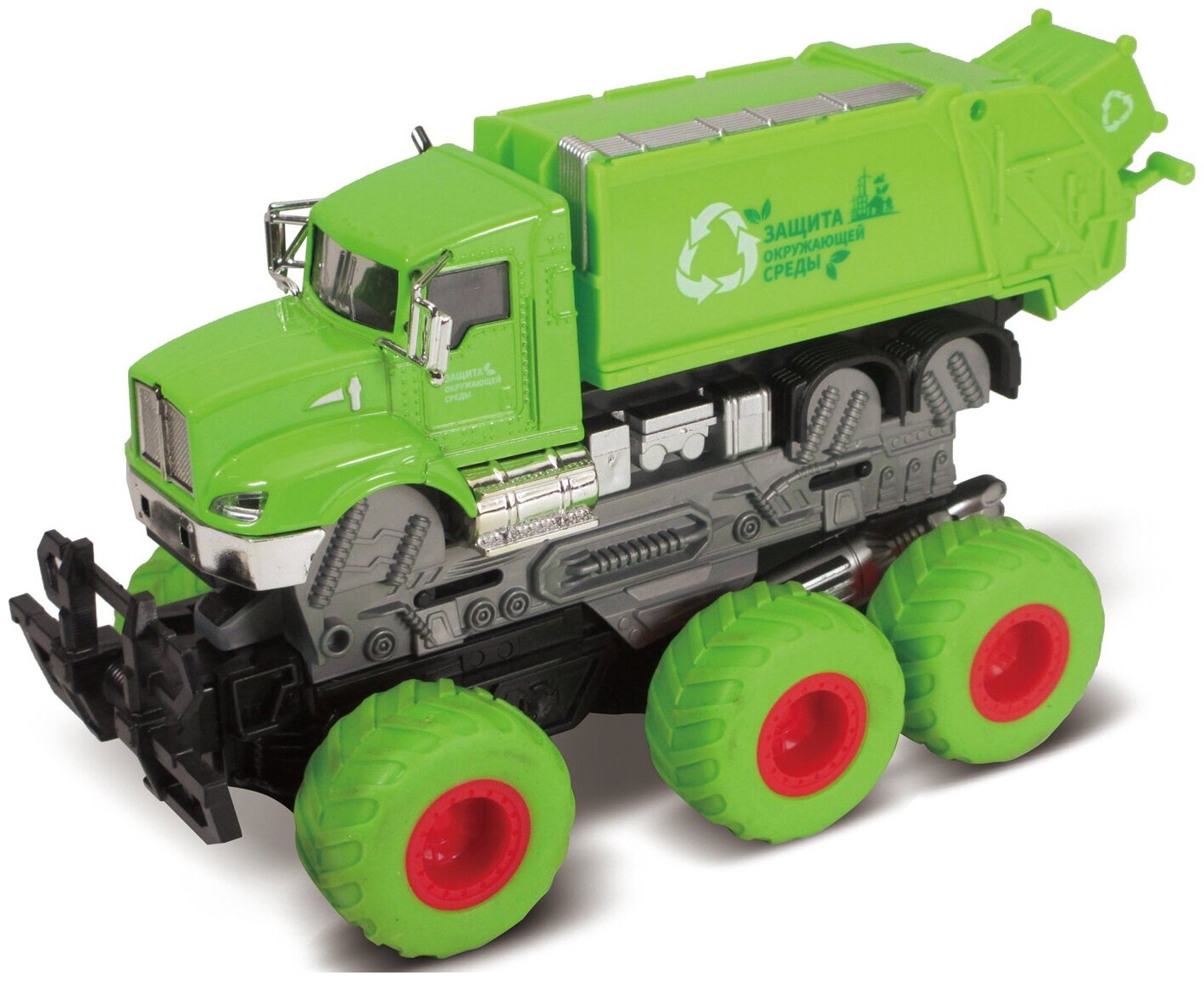 FT61088 Мусоровоз Funky Toys 1:43 Зеленый