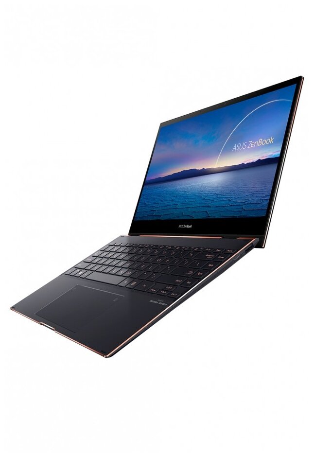 133 Ноутбук ASUS Zenbook Flip S OLED UX371EA-HL135T 3840x2160 Intel Core i7 1165G7 28 ГГц RAM 16 ГБ SSD 1 ТБ Intel Iris Xe Graphics Windows 10 Home 90NB0RZ2-M02230 черный
