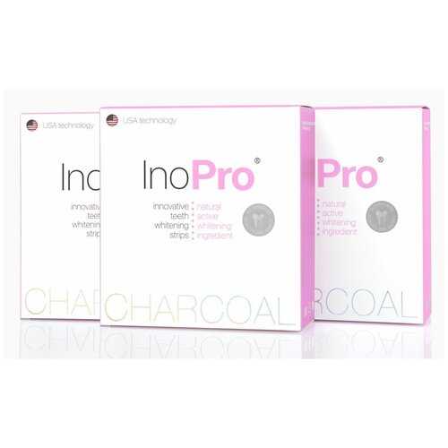 Отбеливающие полоски для зубов InoPro, 3 комплекта