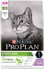 Корм PRO PLAN Sterilised OPTI RENAL (комплекс для поддержания здоровья почек) для стерилизованных кошек, с индейкой, 200 г