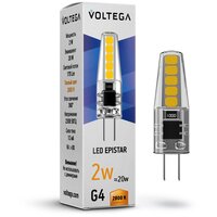 Лампочка светодиодная Voltega Simple 7144 G4 2Вт 2800К