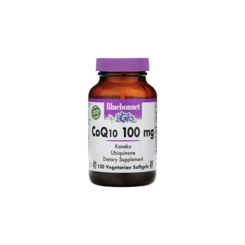 CoQ10 100 мг Витамин Е 120 капсул Bluebonnet Nutrition