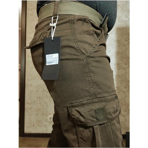 Джинсы De-Carty, размер 36, коричневый