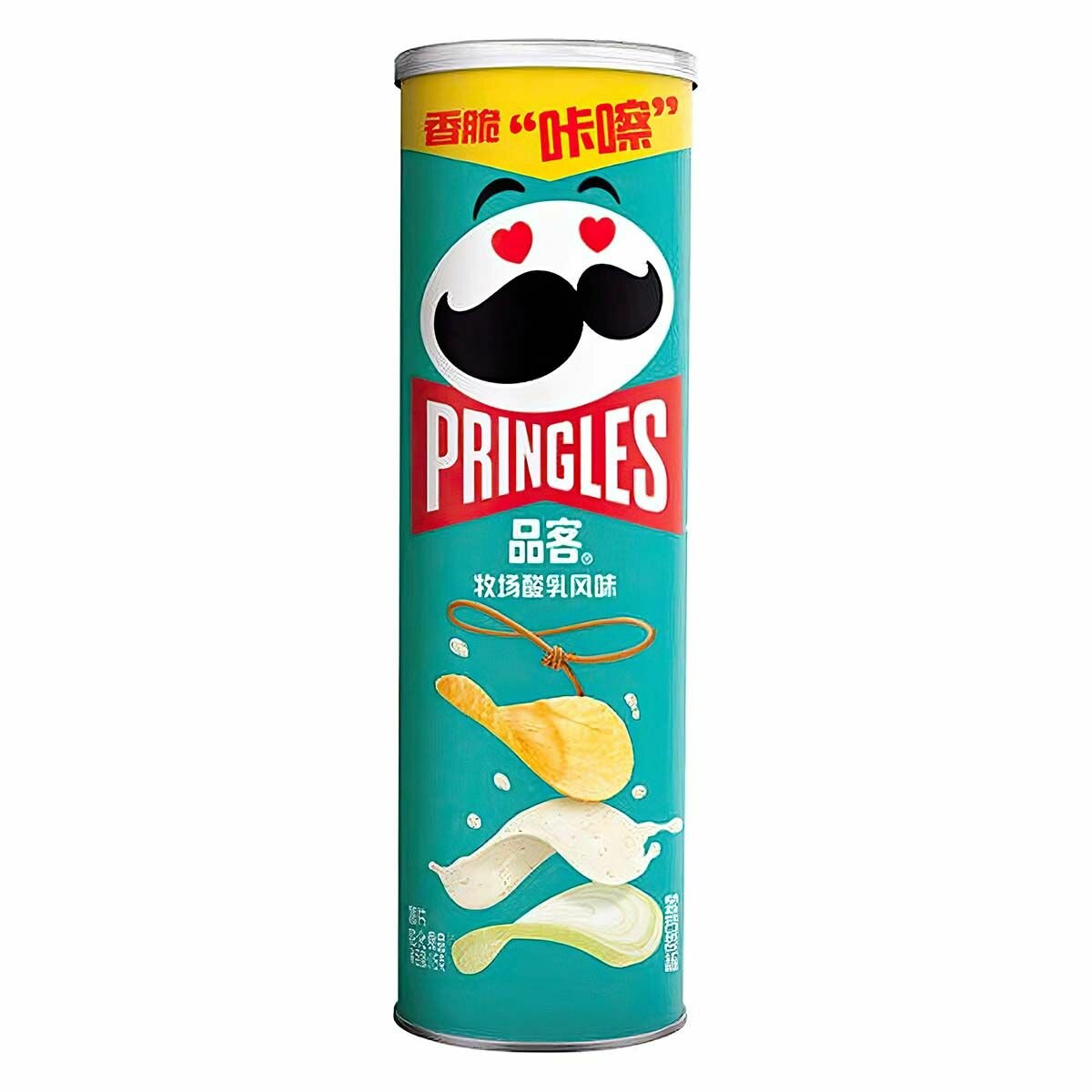 Картофельные чипсы Pringles Ranch со вкусом соуса Ранч (Китай), 110 г