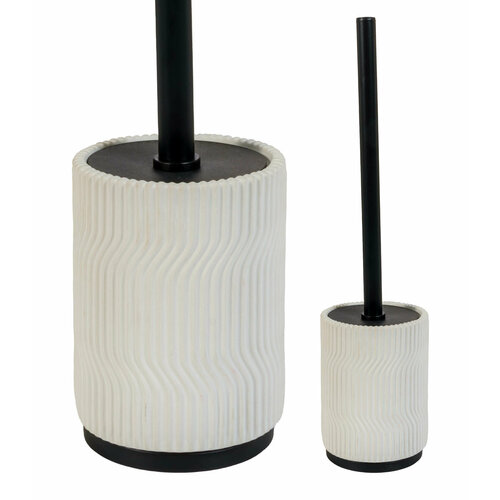 Ершик Cipi, Empire, размер 6,9 х h38,6 см, цвет белый/черный