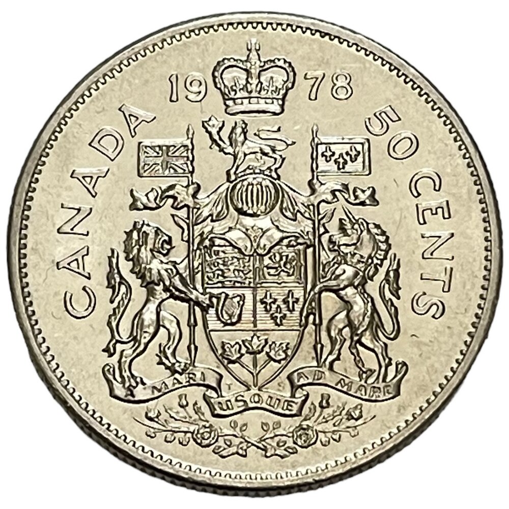 Канада 50 центов 1978 г.