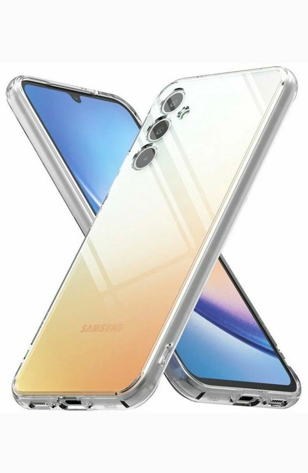 Samsung Galaxy A34 силиконовый прозрачный чехол для самсунг галакси а34 бампер накладка гелекси