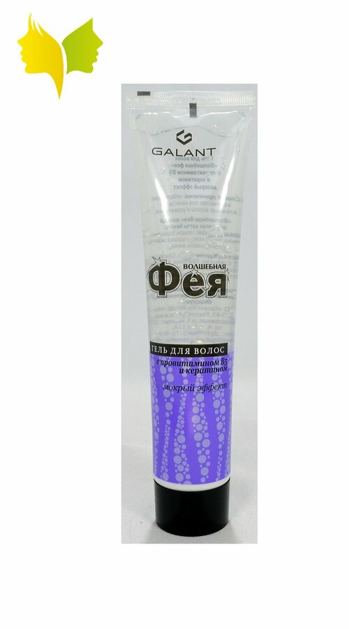 Galant cosmetic гель для волос 125мл мокрый эффект (туба)
