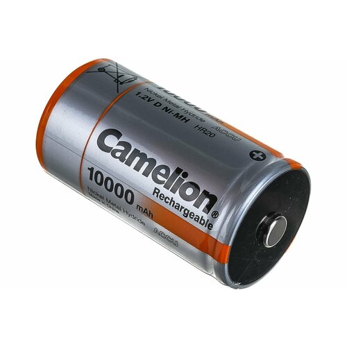 Camelion D-10000mAh Ni-Mh BL-2 аккум-р,1.2В 6185 аккумуляторы robiton hr20 d ni mh 10000mah 2 штуки