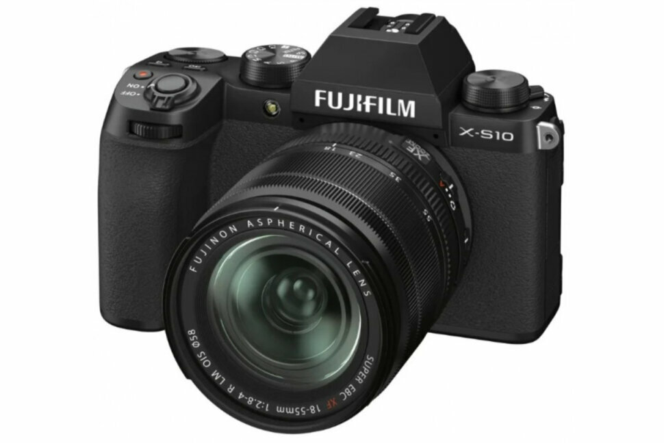 Цифровая фотокамера Fujifilm X-S10 Kit XF 18-55mm F2.8-4 R LM OIS Black