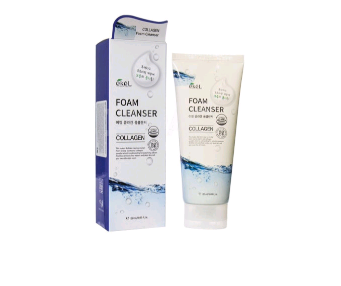 Ekel Foam Cleanser - Collagen Пенка для умывания с "коллагеном" 180 мл.