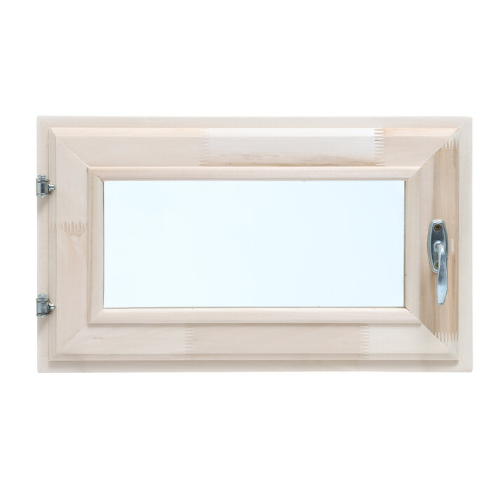 Окно, 30×50см, двойное стекло, из липы 2431299
