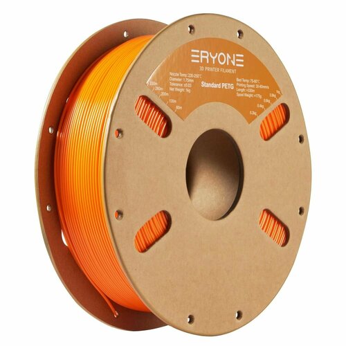 PETG Orange 1,75 мм 1 кг (Eryone) оранжевый