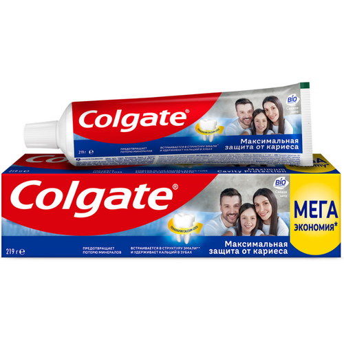 Colgate зубная паста максимальная защита от кариеса свежая мята 150мл