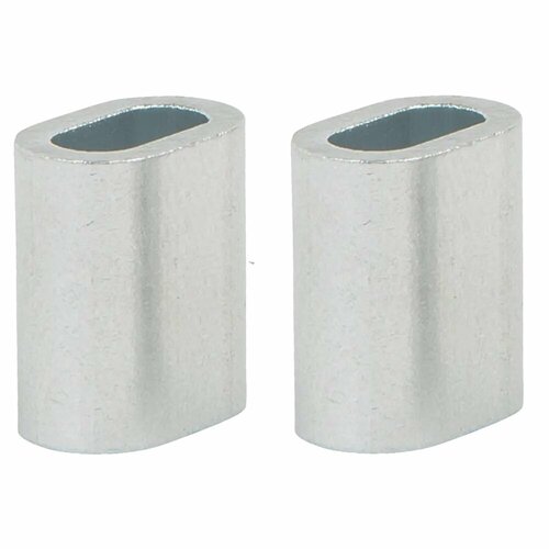 Зажим троса Fixbox 6 мм алюминий 2 шт 248₽