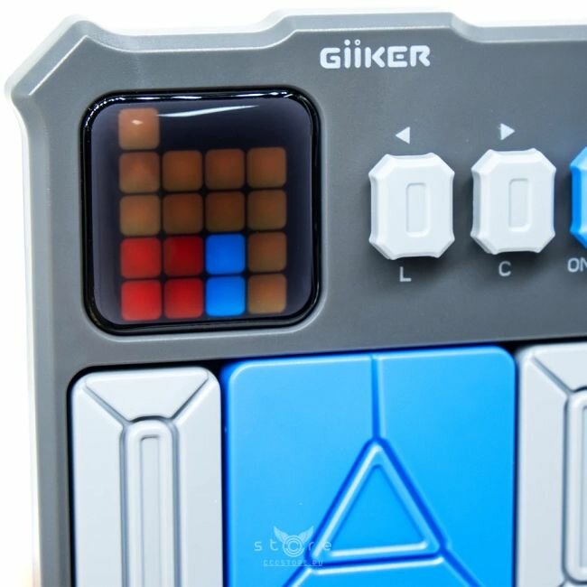 Развивающие Игры Xiaomi Головоломка "Умные" пятнашки / Электронный слайдер / Xiaomi Giiker Super Huarong Road Синий