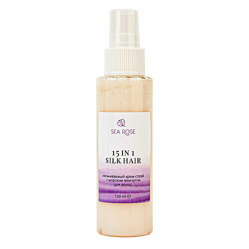 Крем-спрей несмываемый 15 in 1 silk hair с морским жемчугом для волос 100 мл 732₽