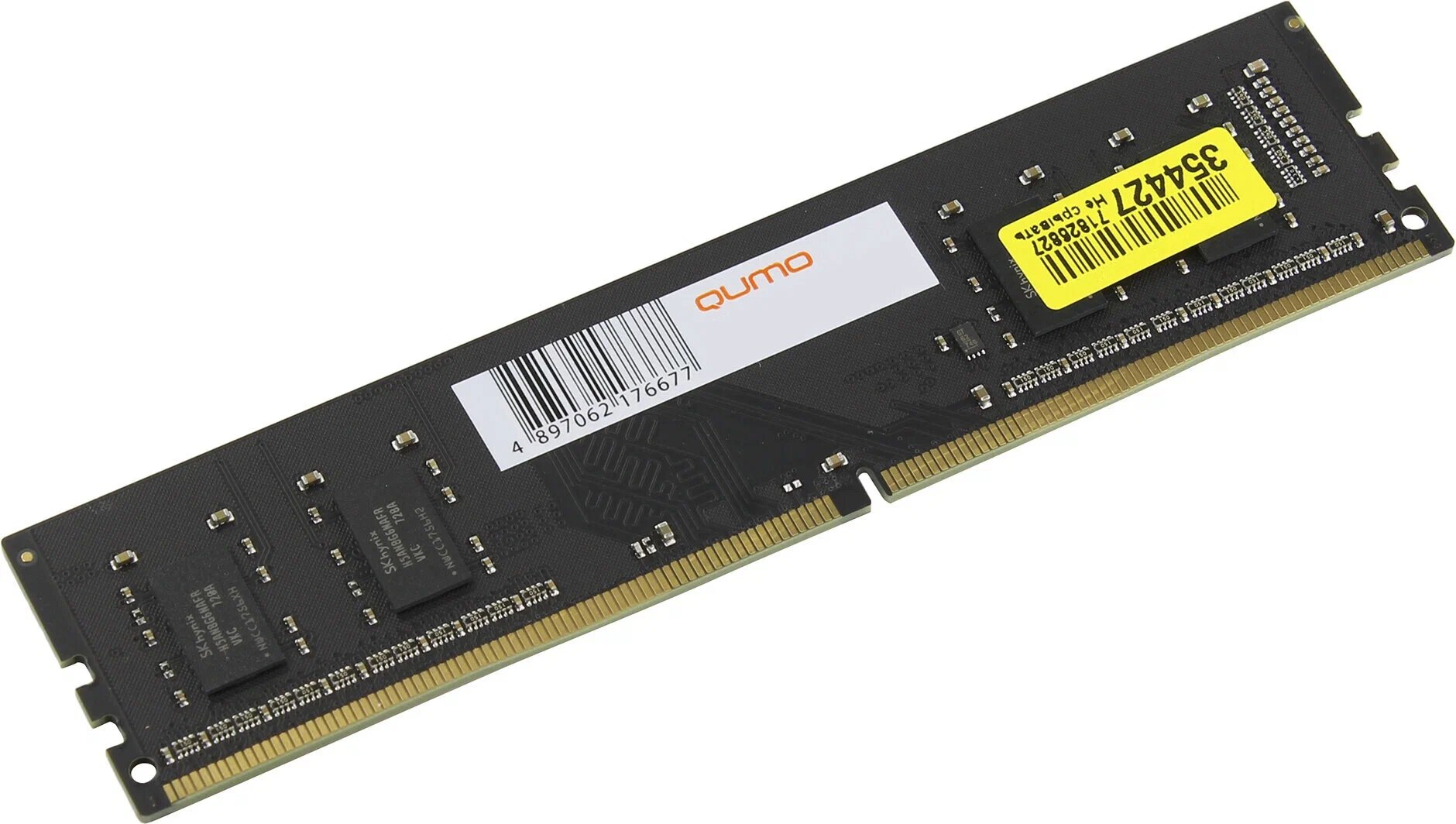 Оперативная память Qumo 8 ГБ DDR4 2666 МГц DIMM CL19 QUM4U-8G2666P19