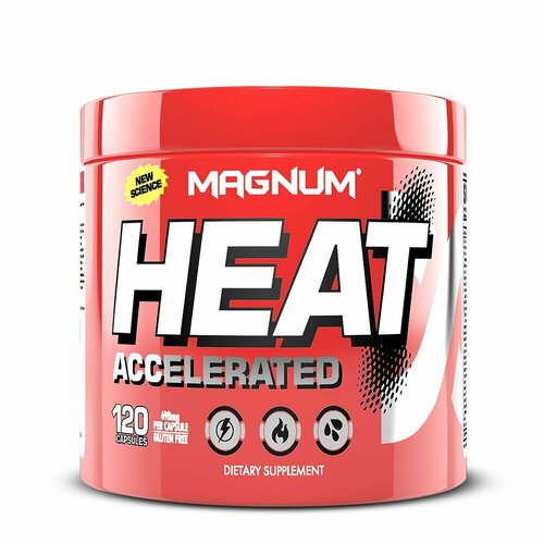 Magnum Heat Accelerated 120 caps / Жиросжигатель 120 капсул