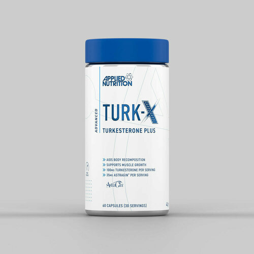 Applied Nutrition TURK-X TURKESTERONE PLUS 60 Caps notoginseng sanchi pseudo ginseng panax notoginseng radix notoginseng san qi