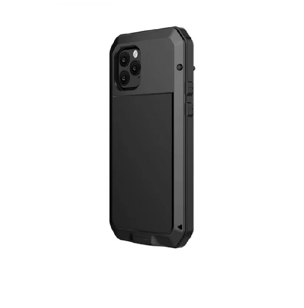 Бронированный противоударный чехол Taktik Extreme для iPhone 14 Pro Max черный — фото 1