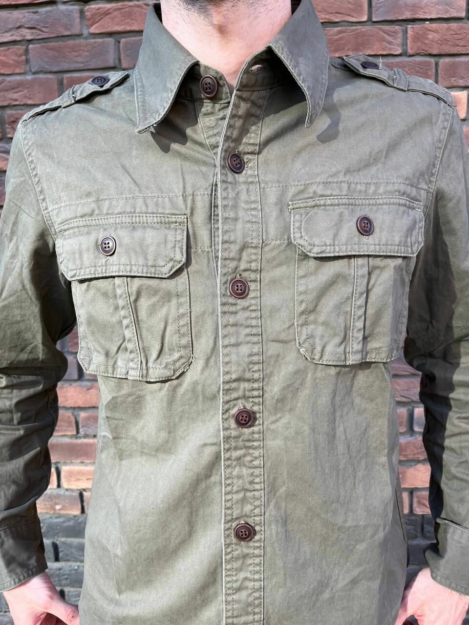 Рубашка тактическая олива — фото 1