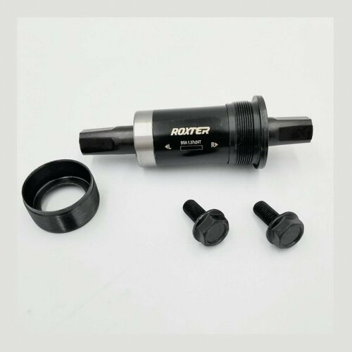 Каретка-картридж MTB BC 1.37"X24T L/R 68/124 мм, стальные чашки, стальной корпус, 2 промподшипника, в торг. уп.