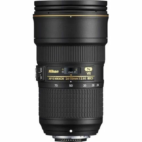 Объектив Nikon AF-S 24-70mm F2.8E ED VR автофокусировка, автостабилизация — фото 1