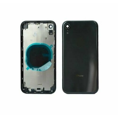 Корпус в сборе с задней крышкой к iPhone XR Черный