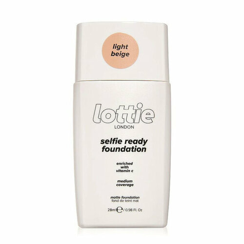 Матирующее тональное Light beige от Lottie London 799₽