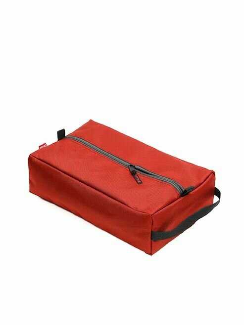 Несессер мужской дорожный 35x24x12 см (оксфорд 600, красный), Tplus