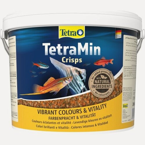 Изображение товара Корм основной для всех видов рыб Tetra Min Pro Crisps 10 литров, чипсы