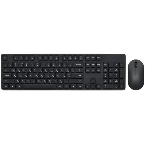 Клавиатурамышь беспроводная Xiaomi Wireless keyboard and Mouse COMBO 2 черный 3582₽