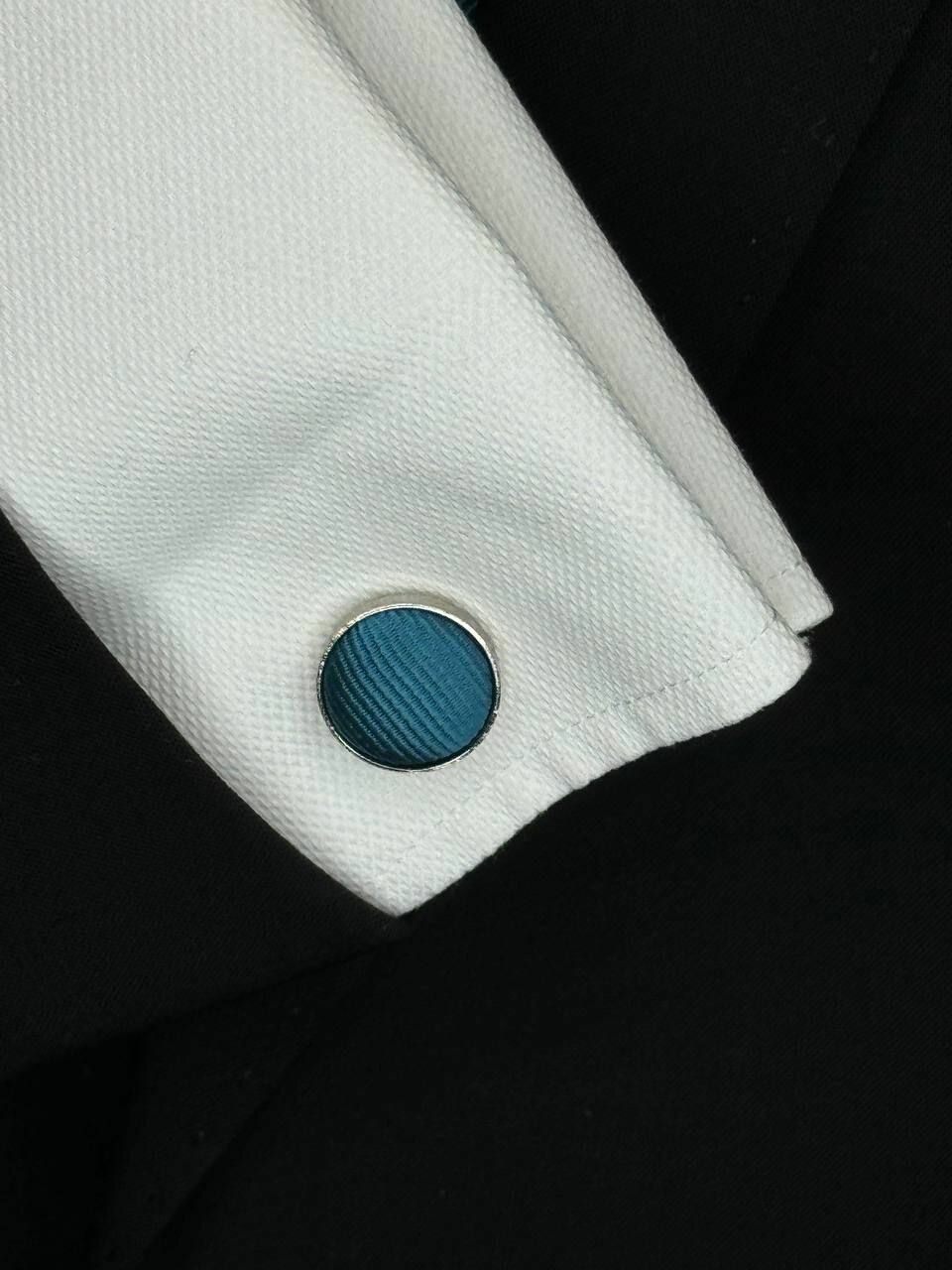 Запонки Tonali Baie, зеленый — фото 1