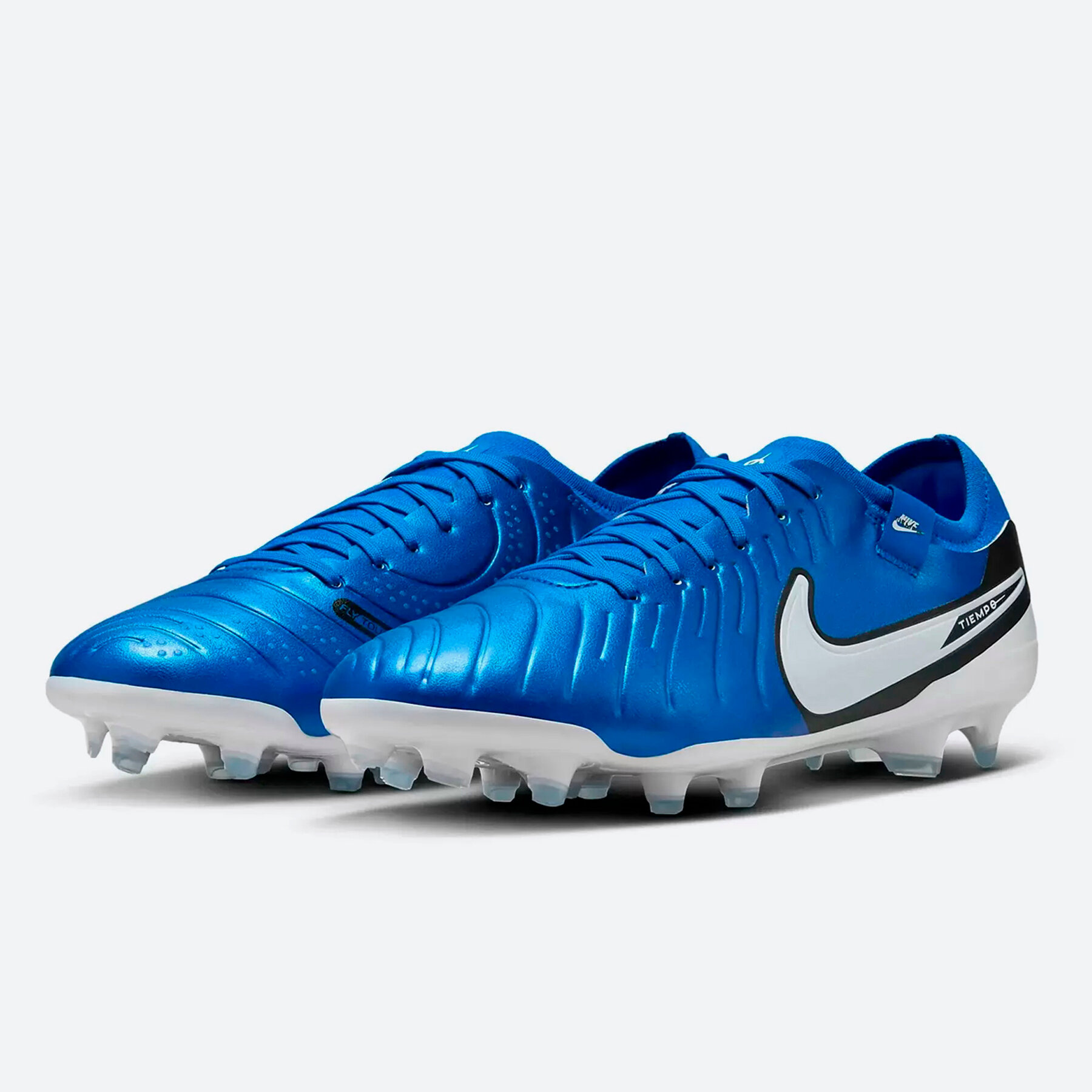 Бутсы NIKE Tiempo Legend 10 Pro TF, размер 44, синий — фото 1