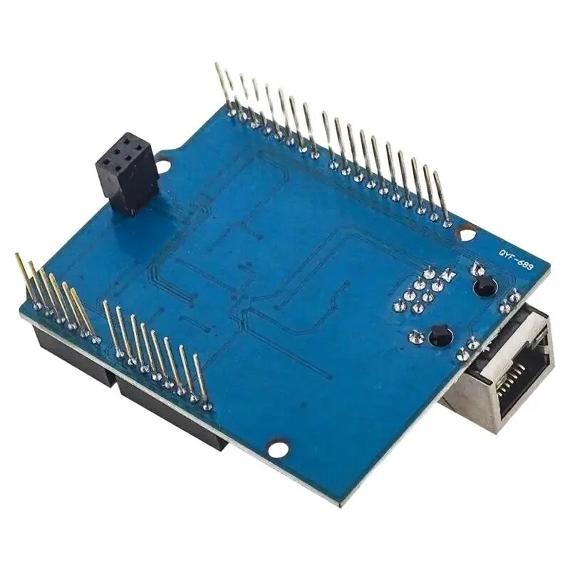 Плата разработки UNO Shield Ethernet Shield W5500 R3 для arduino, W5500 R3 — фото 1
