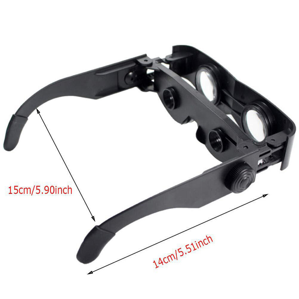 Портативный рыболовный телескоп, очки, бинокль без рук, лупа, регулируемые очки