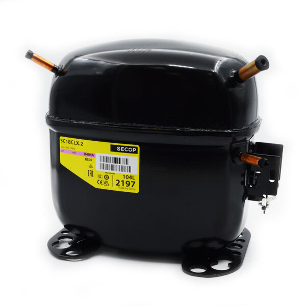 Компрессор Secop SC18CLX2 (R404a, низкотемпературный, 884 Вт при То=-23.3 град. Тк=54.4 град.)