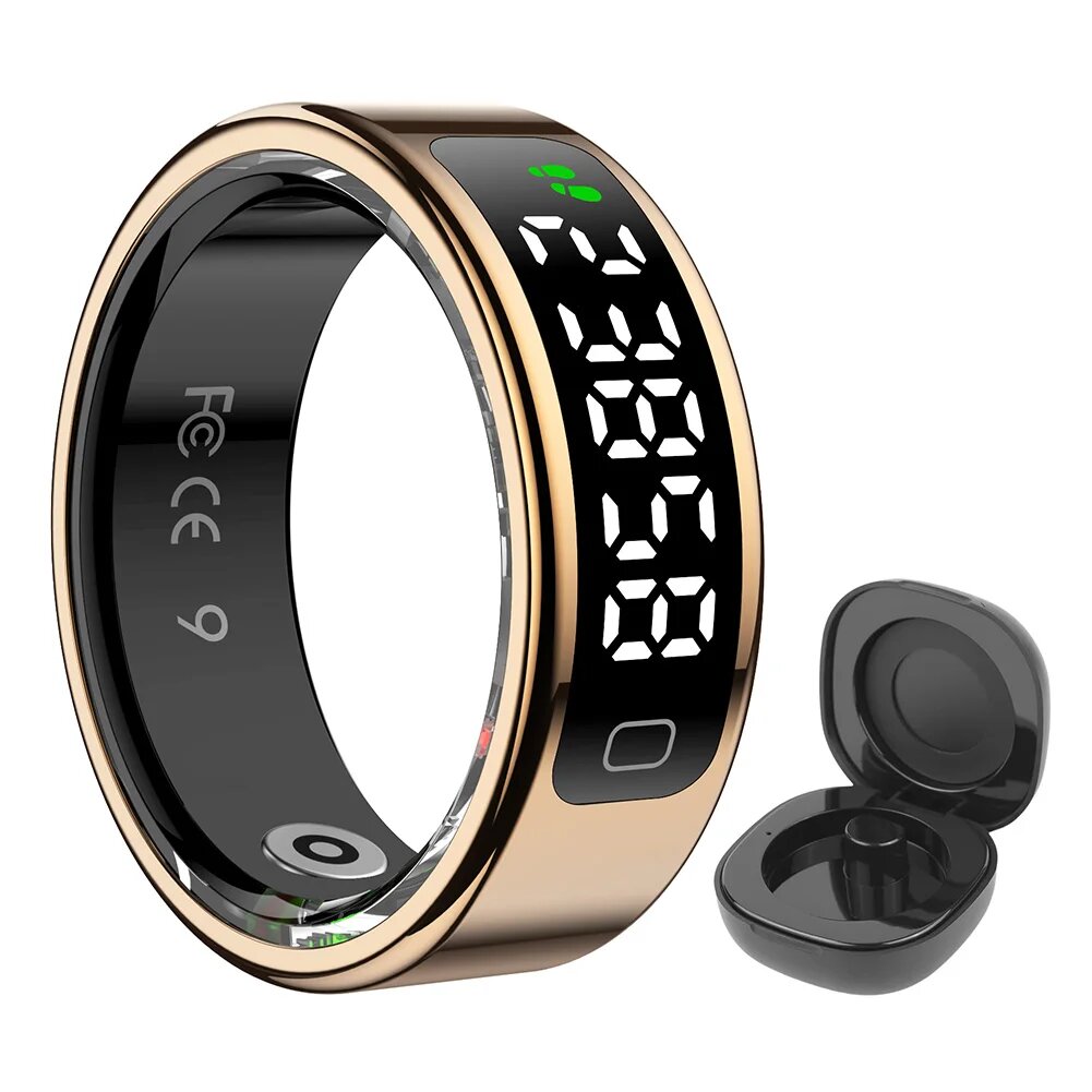 Умный кольцевой трекер здоровья R11C, Rose Gold, 13