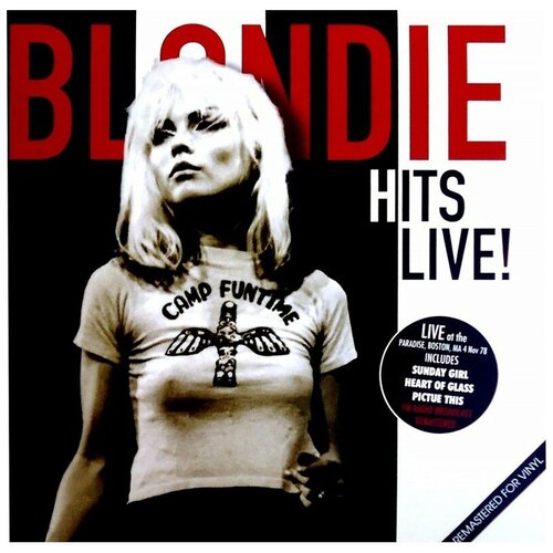 Виниловая пластинка Blondie. Hits Live! (LP)