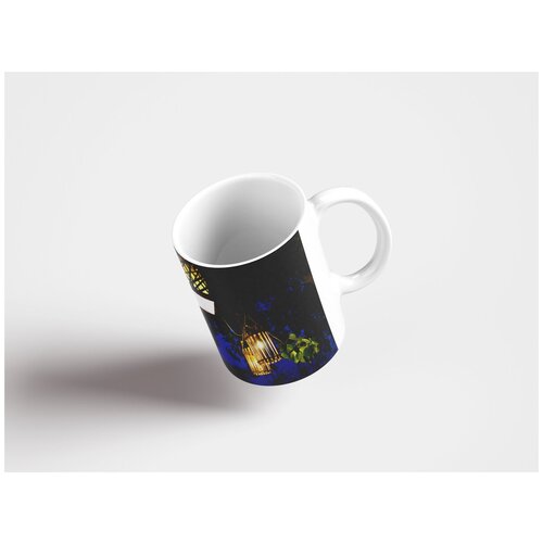 фото Кружка "фонарь, свет, напольная лампа 320 мл. белая lotsprints