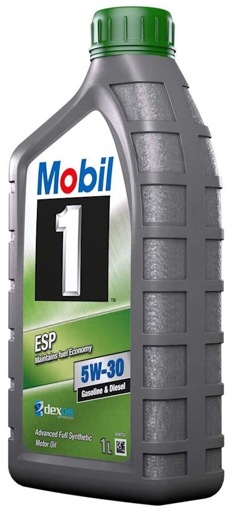 Синтетическое моторное масло MOBIL 1 ESP 5W-30, 1 л, 1 шт.