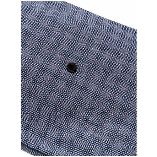 Рубашка мужская длинный рукав GREG 365/139/264/Z/1p_GB, Полуприталенный силуэт / Regular fit, цвет Синий, рост 174-184, размер ворота 40 синий  