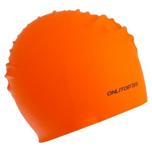 Шапочка для плавания взрослая ONLYTOP Swim, резиновая, обхват 54-60 см, цвета микс шапочка для плавания взрослая onlytop swim резиновая обхват 54 60 см цвета микс